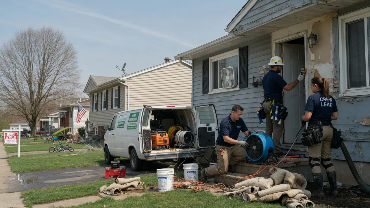 Flood Cleanup in Vacaville, CA near me